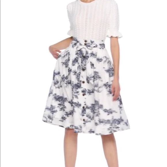 INC Black Blouson-Sleeve Peasant Top XL - Picture 2 of 9